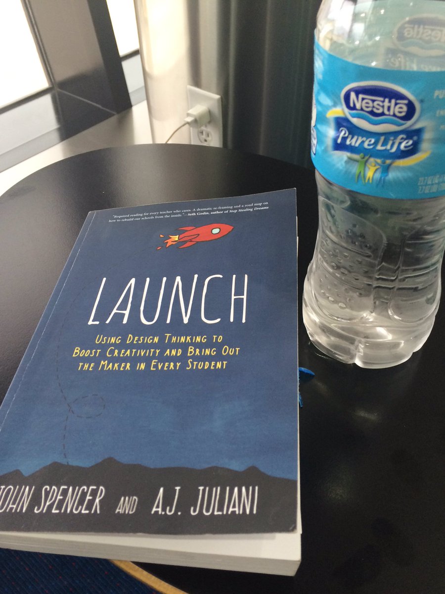 cheplearning's tweet image. Ready to fly home from MI and launch T and S creativity/innovation! #LAUNCHBook