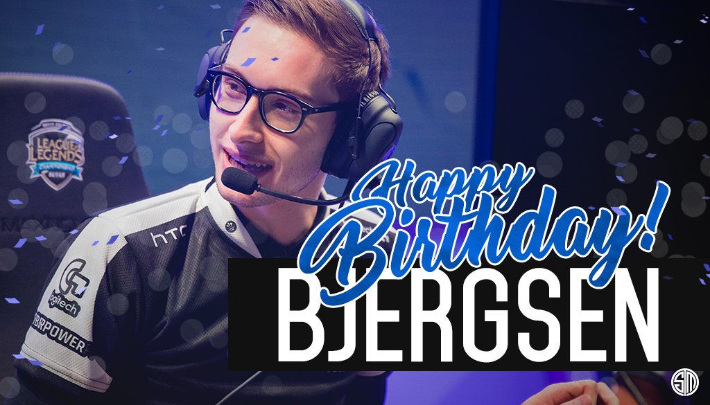 TSM's tweet photo. Happy birthday to the one and only Bjerger King! @Bjergsen https://t.co/qKOvmXmi95