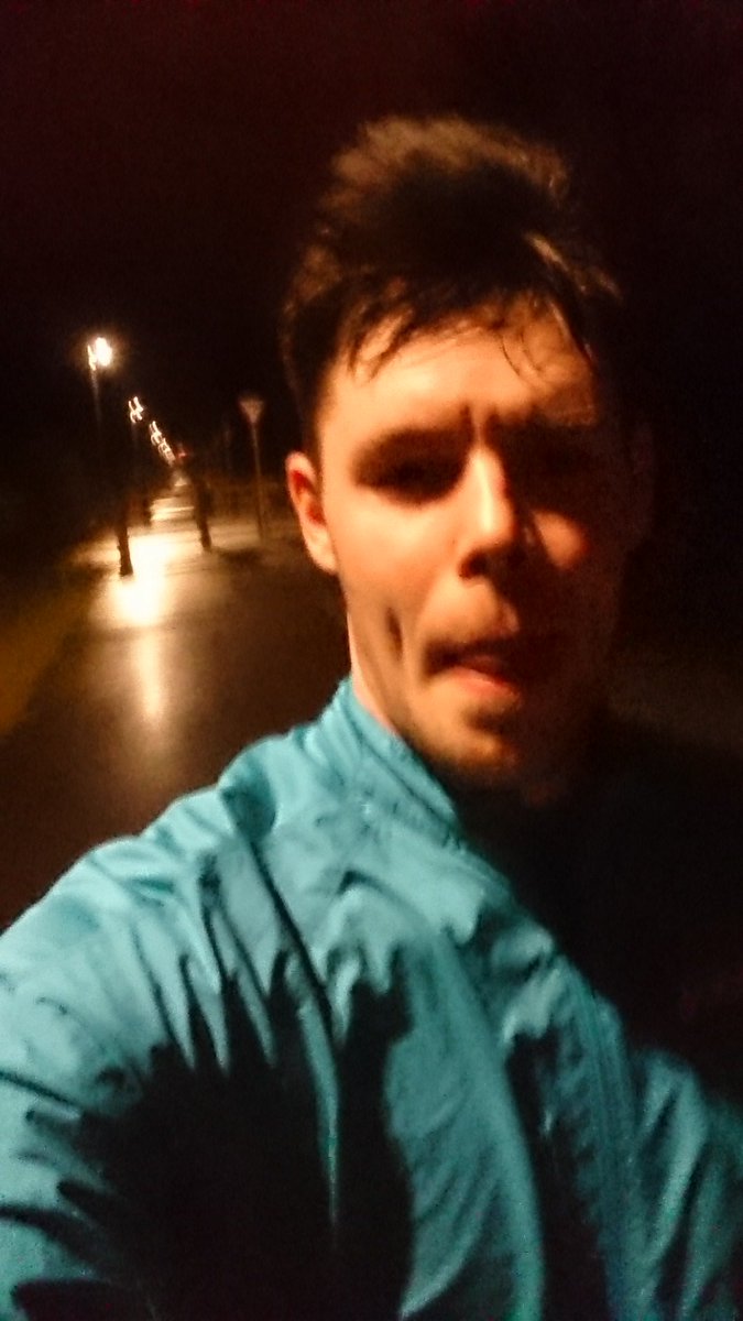 AlexReddington's tweet photo. Wet n windy fun run with @DermotJudge1 and my dog Thor flying the flag for Athlone @LSS_Athlone @lifestylesports  #lssjointhetalent #MyAGame https://t.co/FSu6HyqWHw