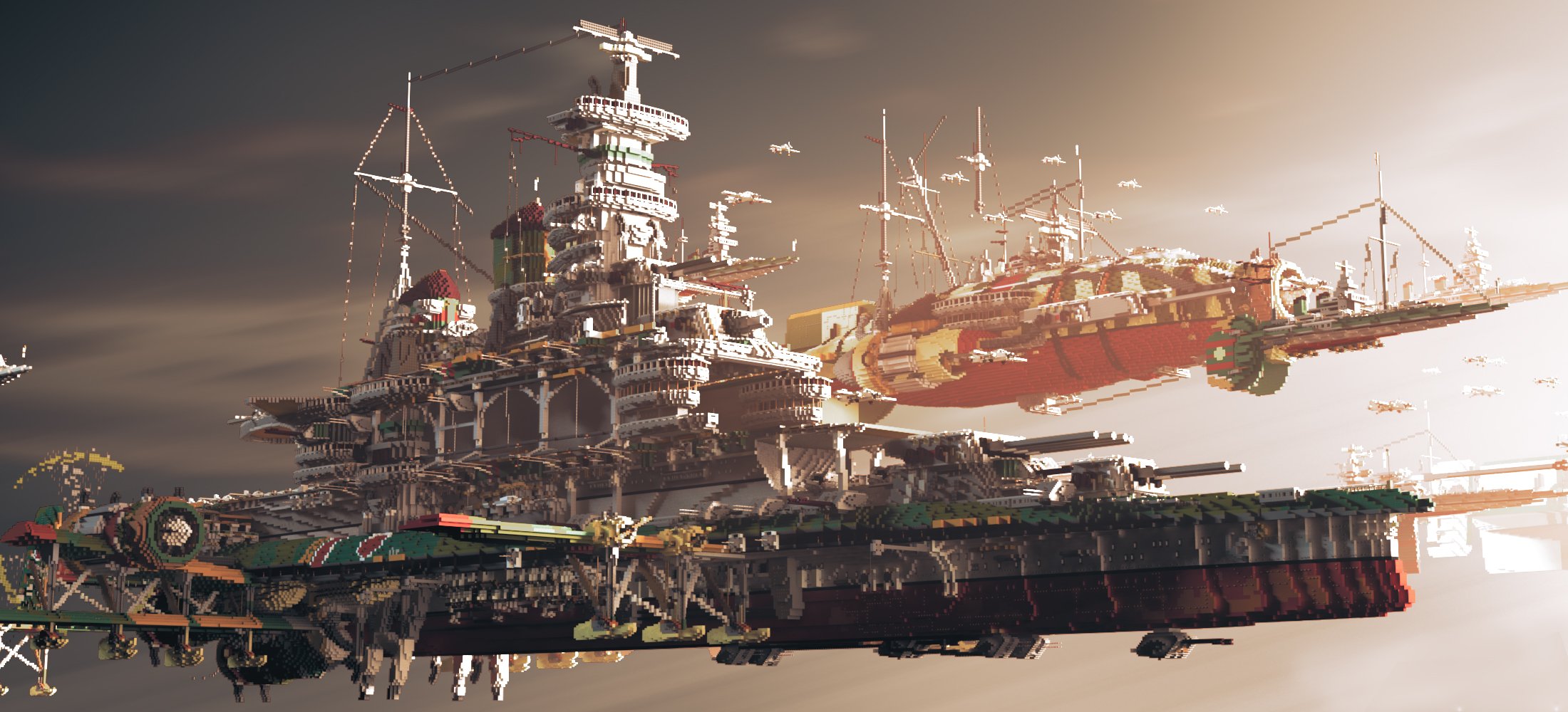 Minecrafter Depot Minecraft Battleship Project Renders By Cjrainbolt T Co Xziswtlegu T Co jrkwep3f Twitter