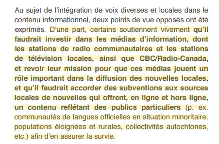allianceradios's tweet photo. #tweetprecedent Dans le rapport #verslenumerique à propos des médias des #CLOSM de la #FrCan. (Voir page 35) https://t.co/WCAVfS35qi