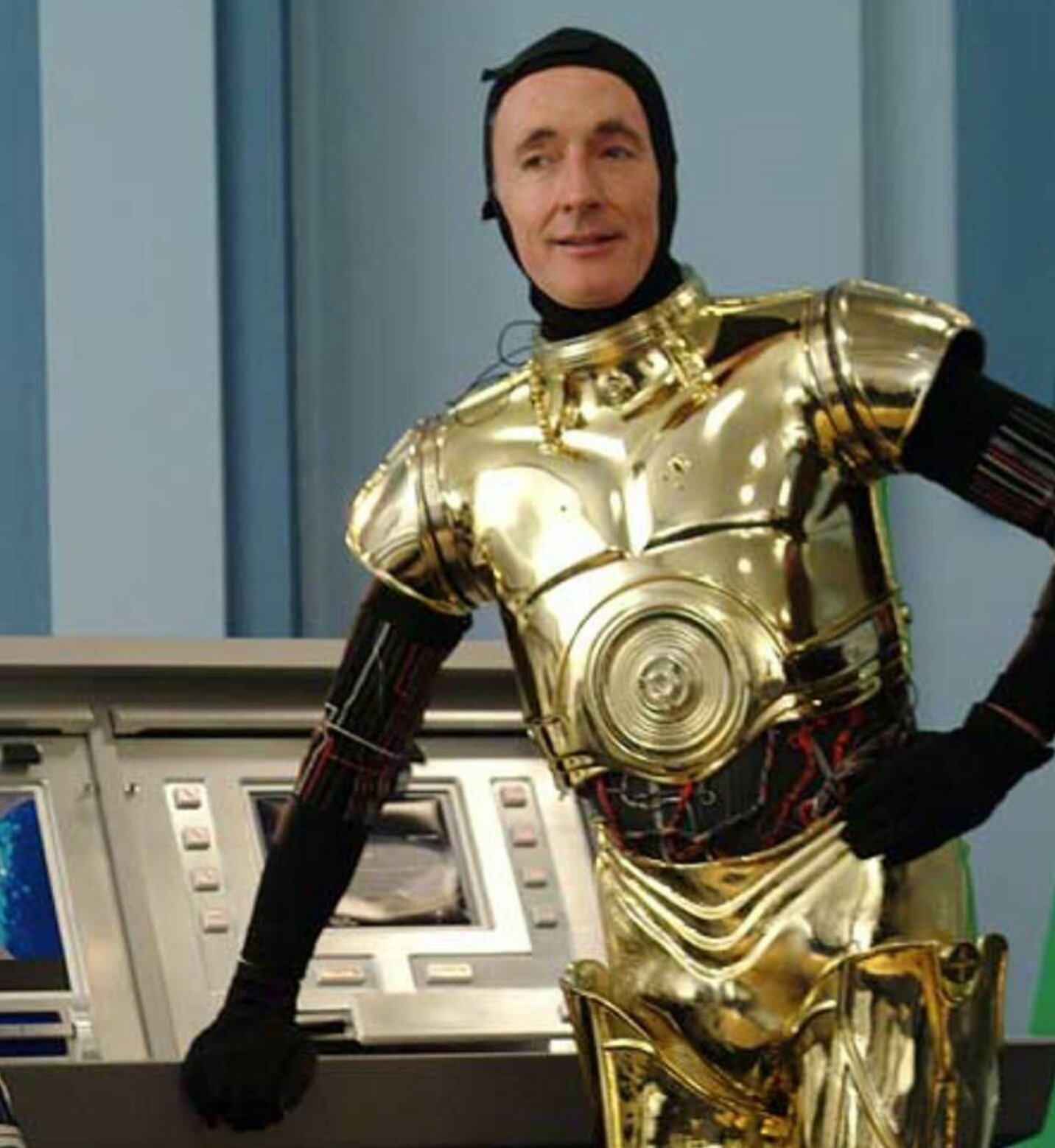 Happy birthday to Anthony Daniels the galaxy\s favorite protocol droid.  