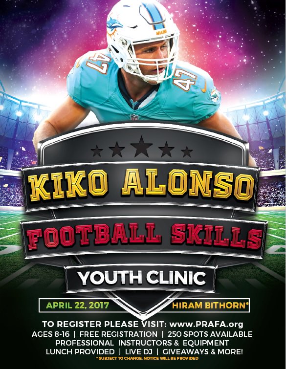 PRFootball's tweet image. FREE CLINIC FOR THE 1st 250 TO REGISTER!