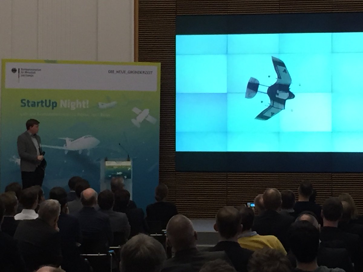 BerlinPartner's tweet image. #Wingcopter - Berlin liebt euch. #StartupNight #DroneMasters