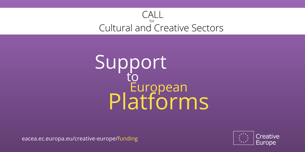 RCE_infos's tweet photo. L'appel "Plateforme" du volet Culture du programme Europe Créative est ouvert jusqu'au 6 avril 2017.
+ infos : https://t.co/dtLtHbGGBX https://t.co/qIm2lhAD8E