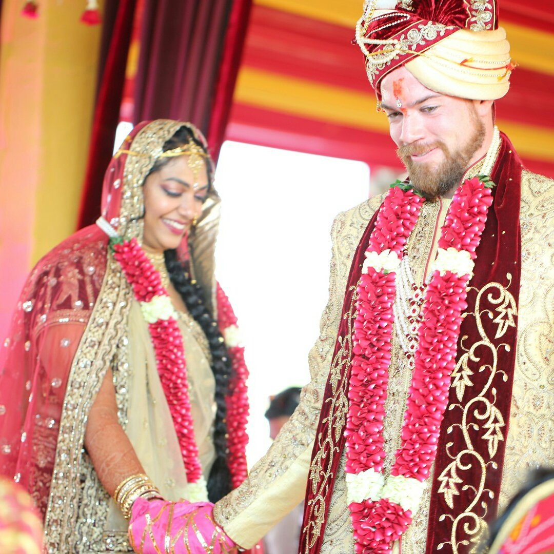 KSuth's tweet photo. DIVERSITY!!! #POCinLove I may be white, but my wife is brown! #InterracialCouple https://t.co/vLCMEDBVzM