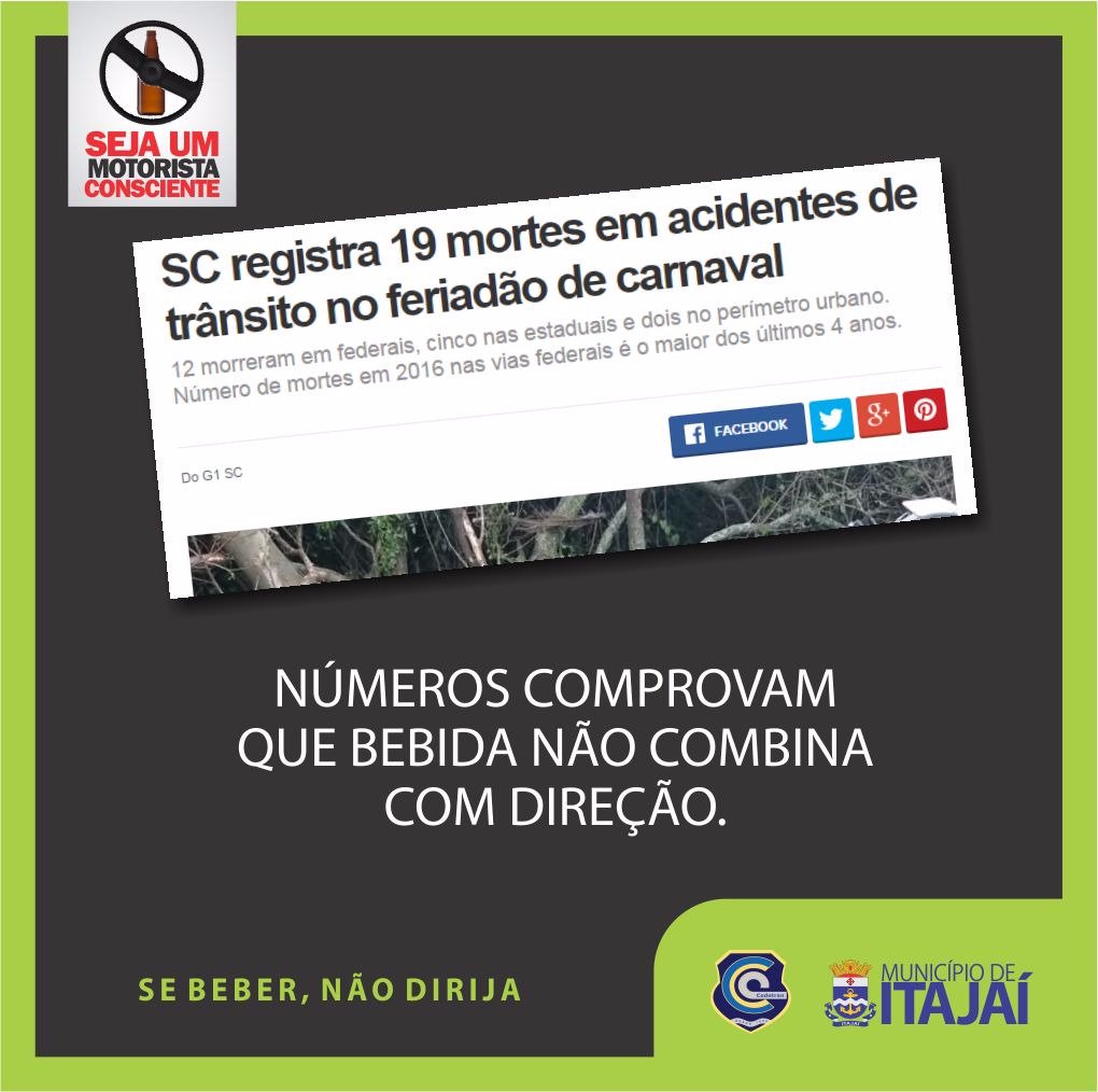 pref_itajai's tweet photo. #carnaval #sebebernaodirija #codetran #municipiodeitajai #itajai https://t.co/X68fYeNgM9