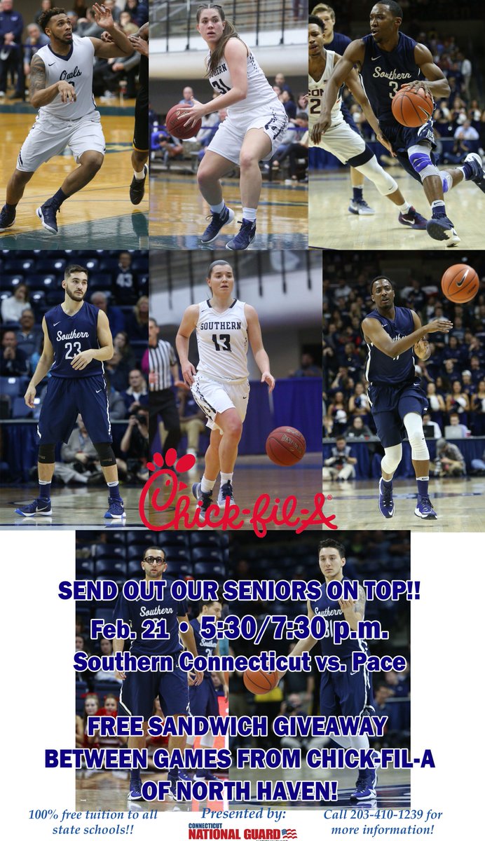 Don't forget to come out and root on the Owls tonight for Senior Night! <a href="/SCSUtweet/">Southern Connecticut</a> @SouthernCTwbb <a href="/SCSUBlueCrew/">Blue Crew</a>