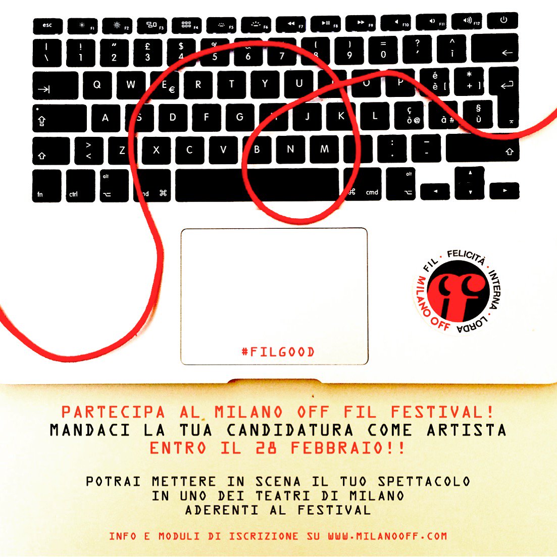 BANDO BANDO BANDO!Partecipa al <a href="/milano_off/">OffToMilano</a>, festival delle arti performative a <a href="/milano/">ぽぴぽぴ</a> - dal 9 al 18 giugno 2017! #FILgood #mioff2017 #BANDO