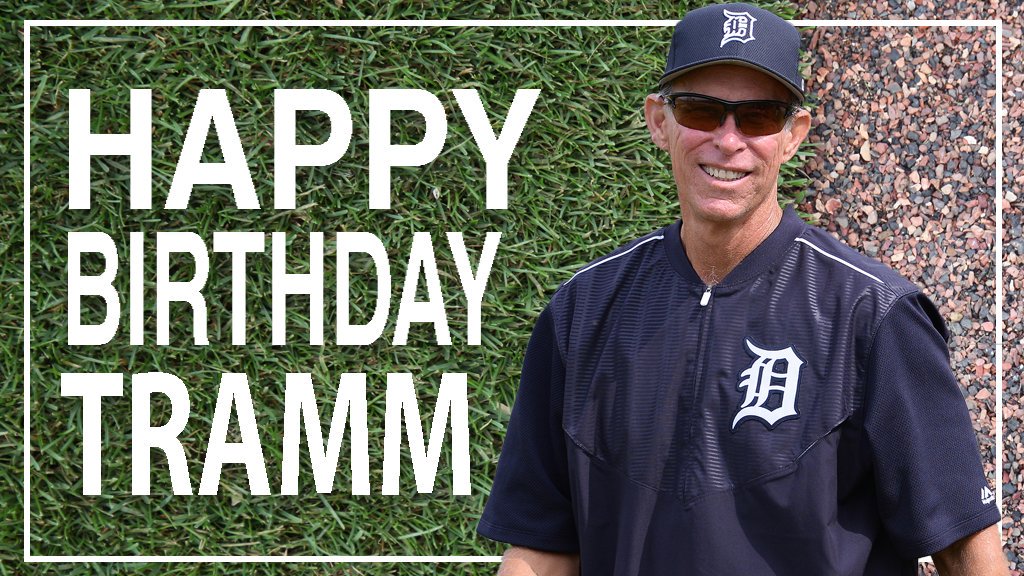 Happy birthday to Alan Trammell! 