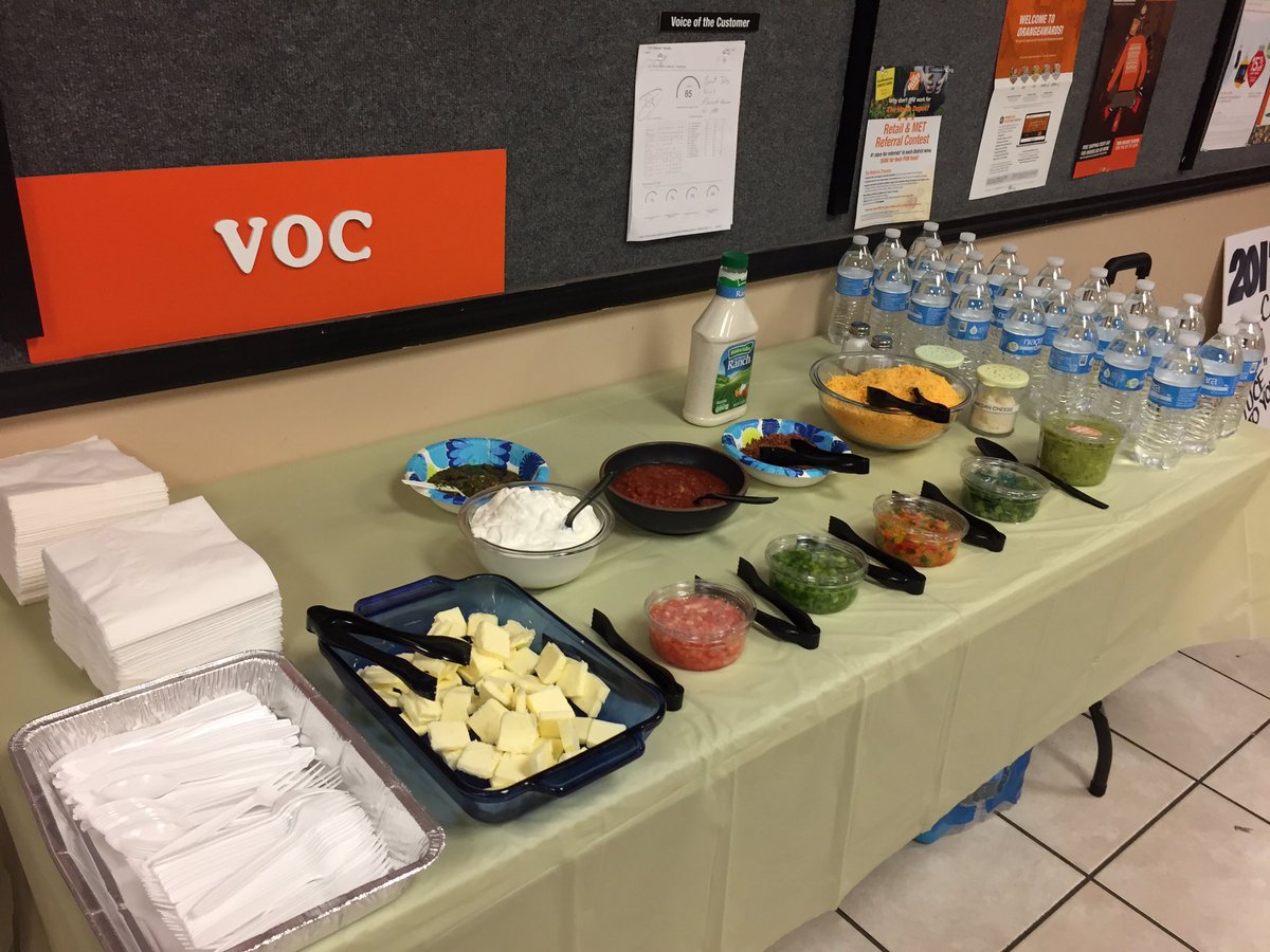 spoonholtz's tweet photo. Thank you @3625VOA for the great diversity and inclusion event today! Awesome potato bar! @Peterfrankthd @THDJoeyGarren @BobbyBoaenTHD https://t.co/rOgt82JxwU