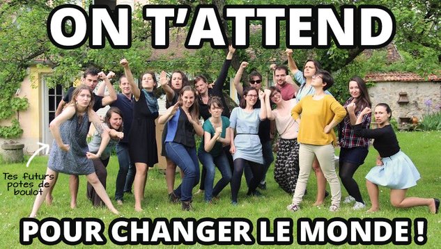 gcobayes's tweet photo. #emploi #stage ON RECRUTE ! On recherche un.e stagiaire et un.e service civique pour changer le monde avec nous <3 https://t.co/wVgJWRMfnL https://t.co/ReabEygh3A