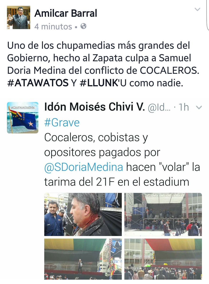 AmilcarLapaz's tweet photo. @IdonMoisesChivi @SDoriaMedina https://t.co/8CoiQ24rP3