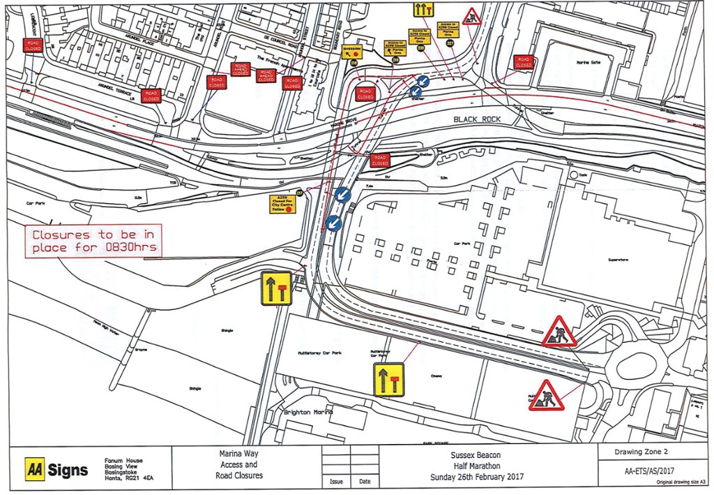 Please be aware that the Sussex Beacon Half Marathon is on the 26th. See FB for road closures.