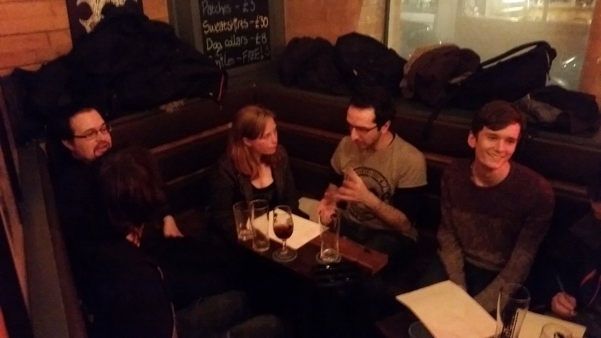 IdeasInPlay's tweet image. Photos from last night's meetup "Player 2 entered the game; Designing Co-operative Games" #Nottingham #gamedesign #gamedev