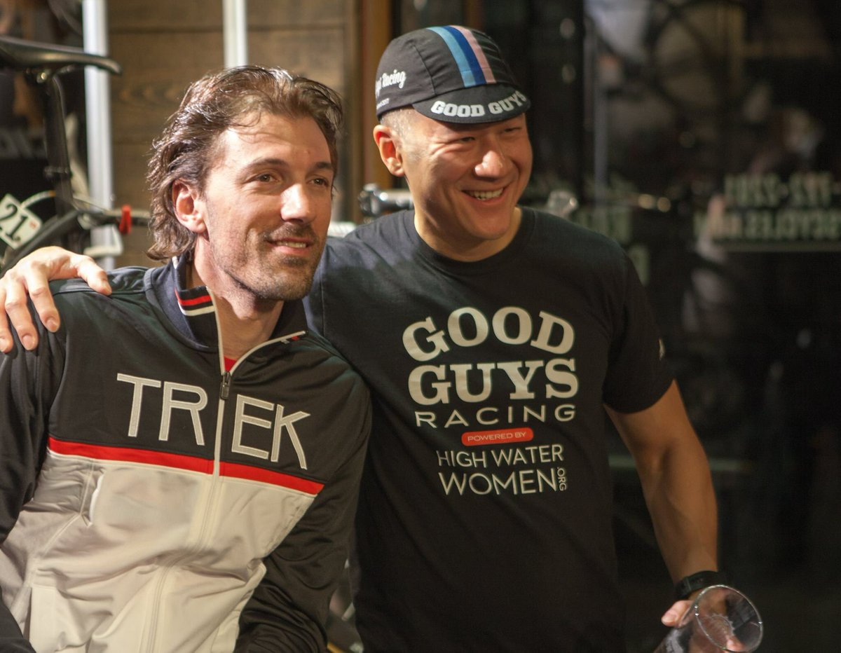 michaelhtan's tweet photo. Got to meet the man himself! @f_cancellara  Such a gentleman. #spartacus #riogold #ttchampion https://t.co/AlrQ7RG13U