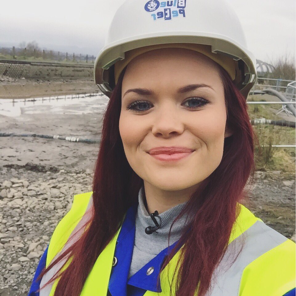 Linds_bluepeter's tweet photo. This is becoming a "normal" outfit for me: high-vis jacket, hard-hat and a boiler suit. #bluepeterpresenter 🛠👷🏽✌🏼️ https://t.co/6n1IXE133E
