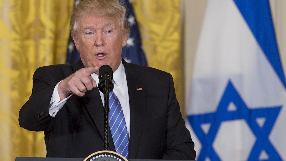 thehill's tweet photo. Anne Frank Center: Trump's anti-Semitism response "too little, too late" https://t.co/2r9Q91fIMr https://t.co/inOqiBcQq3