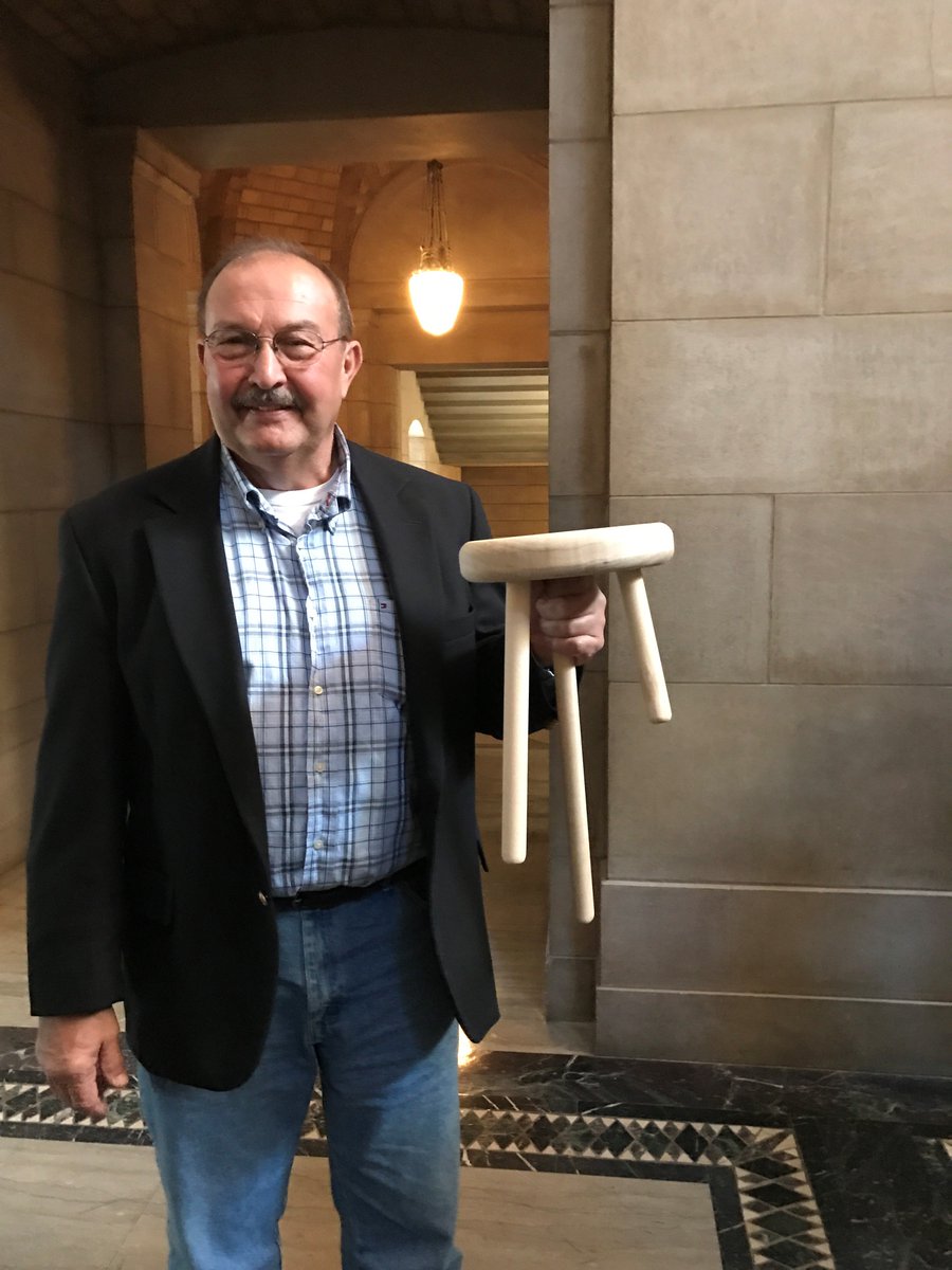 Reform4NEFuture's tweet photo. Jerry Stahr agrees, NE’s current tax structure looks like an unbalanced stool! #property #tax #reform https://t.co/OrokCBmd8R