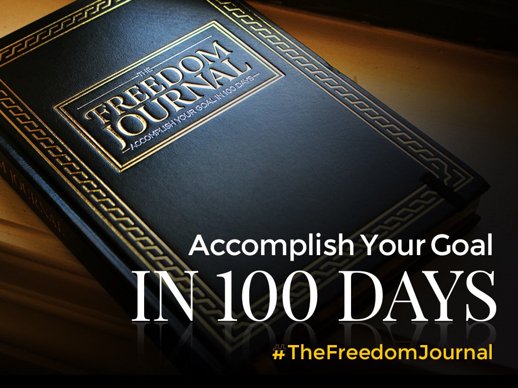 hackurflowstate's tweet image. Are you ready to CHOOSE FREEDOM? Accomplish your #1 goal in 100 days with The Freedom Journal! TheFreedomJournal.com/?afmc=9u