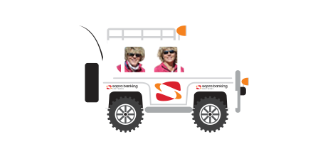 SBS_Software's tweet photo. [Event] Sopra Banking sponsorise la 27ème édition du rallye des gazelles avec comme équipage les #Fleurs2Gazelles https://t.co/tBeCLndqHU https://t.co/X0tcl8HIdh