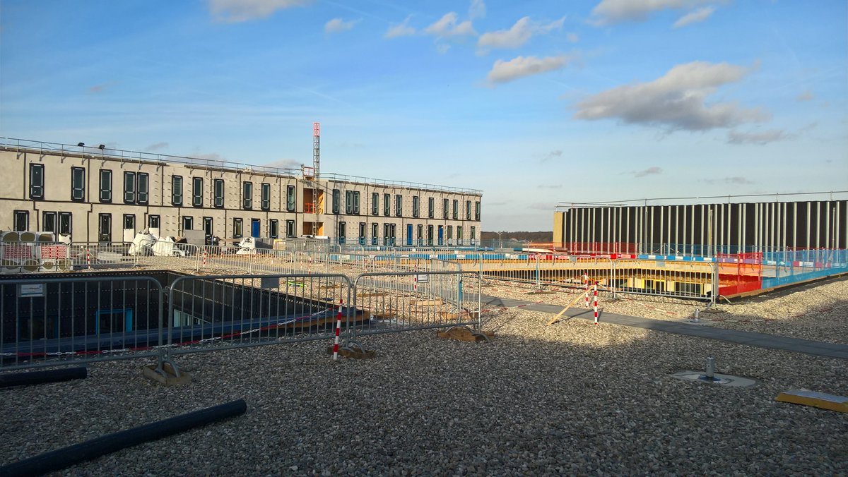 Interessante bouwbezoek dankzij @HOMIJbv bij bouw prinses Maxima Ziekenhuis!