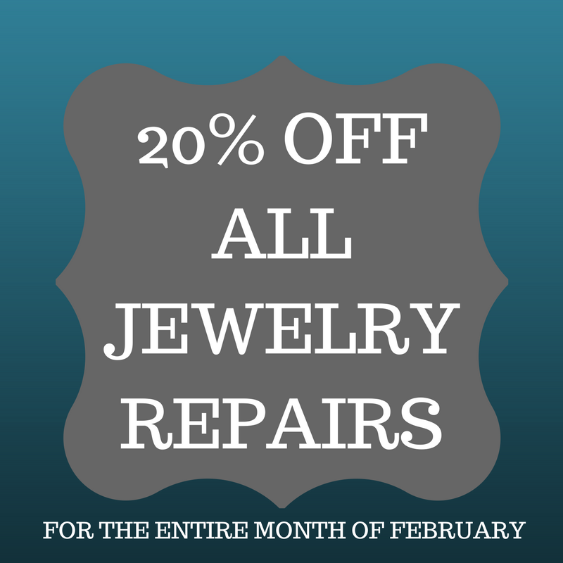 BrianMJewelers's tweet image. 20% off all jewelry repairs ends in 7 days! Don't miss this chance to fix up your jewelry! #BrianMichaelsJewelers #InhouseRepairs