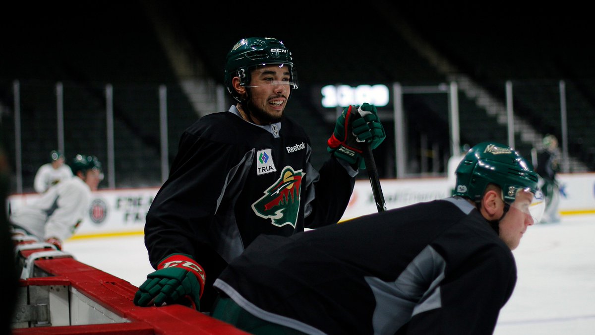 #mnwild could see Matt Dumba back in the lineup tonight. #CHIvsMIN   📰 Updated Wild Warmup → ow.ly/2PEe309bwQA https://t.co/wZEbplh02r