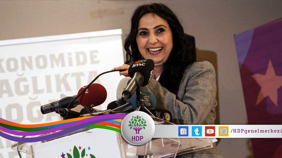 Eş Genel Başkanımız Figen Yüksekdağ’ın milletvekilliğinin düşürülmesi yok hükmündedir.  #HepimizFigeniz hdp.org.tr/tr/basin/basin…