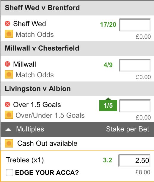JBW_tips's tweet photo. TONIGHTS GAMES!
-----------------------
NICE LITTLE TREBLE AT 2.2/1 https://t.co/tL9Sz2HjIc