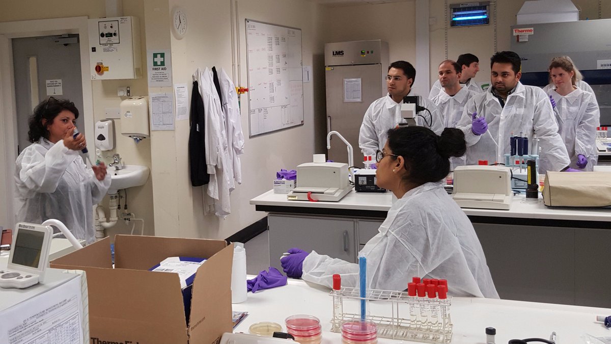 We’re enjoying a couple days at the @NCIMBltd facility in Aberdeen, Scotland, doing some lab training with our distributors and customers.