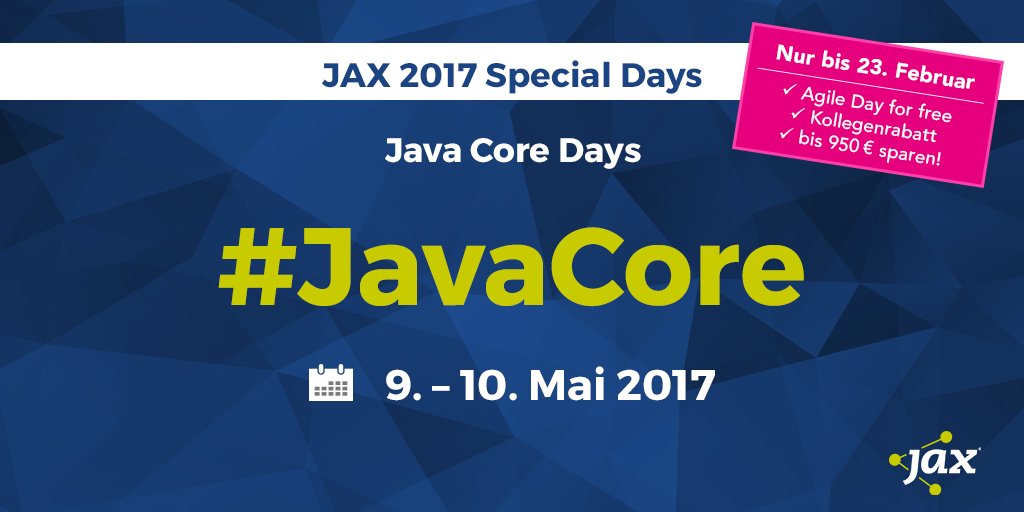 jaxcon's tweet image. #javacore ow.ly/IJbN309dt8W days auf der #jaxcon!