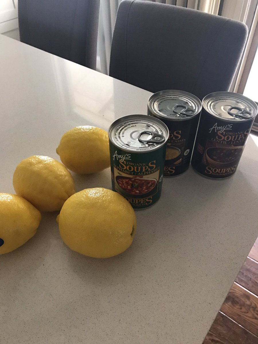 sandrabings's tweet image. @AmysKitchen soups, water and lemons will help me to kick this cold out of my system. #givememyvoiceback #wishmeluck