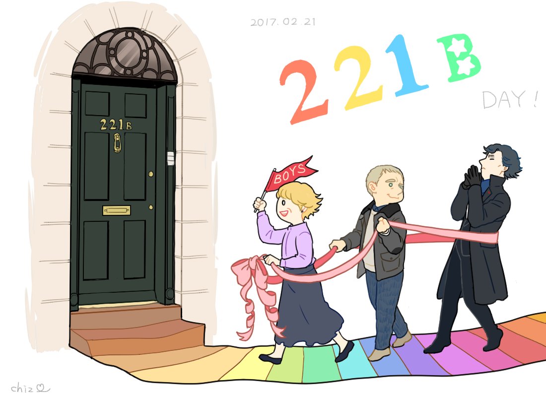 Chiz_221b's tweet image. 🎊Happy 221B day!!