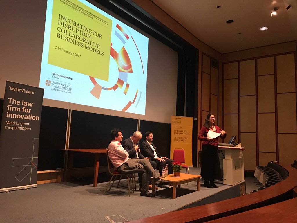 TaylorVinters's tweet photo. Matt Meyer, Tim Pullan and Zeev Fisher ready for their talk at @CJBS_EC Enterprise Tuesday #ENTTues https://t.co/VGPxdathon