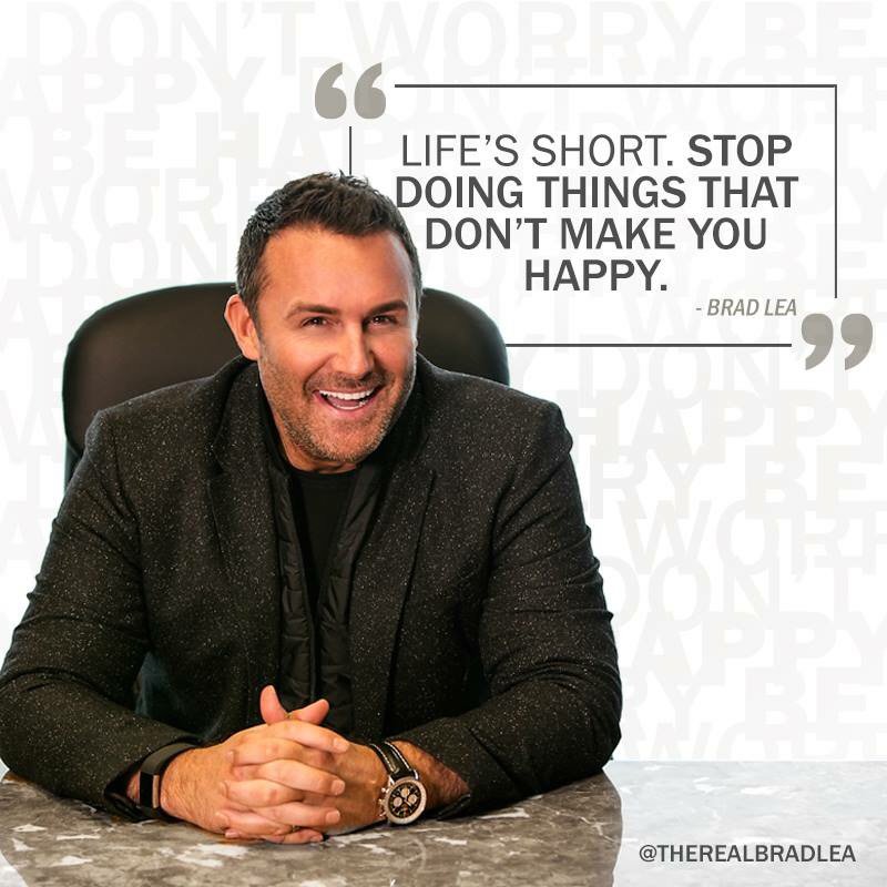 TheRealBradLea's tweet photo. Remember, success without happiness is failure. #tuesdaymotivation https://t.co/xFb4Vz1GaA