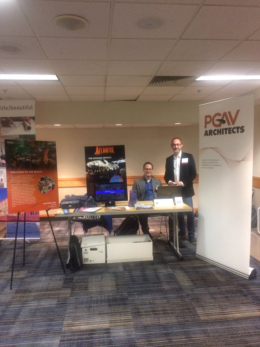 kay_lind's tweet photo. PGAV Destinations and PGAV Architects have landed at the KU career fair!! https://t.co/lKMq8xm06y