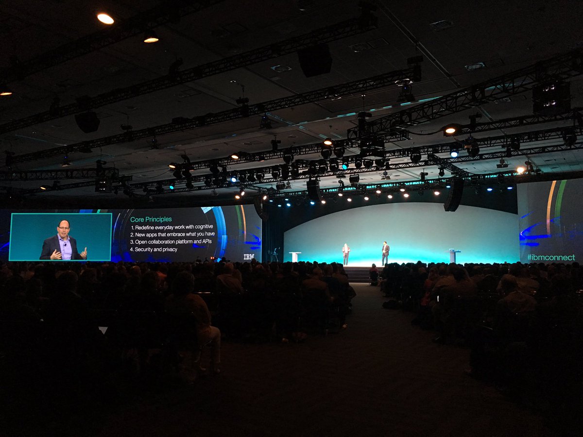 oblong_inc's tweet image. Common cognitive platform on its way. #ibmconnect #watsonwork #futureofwork