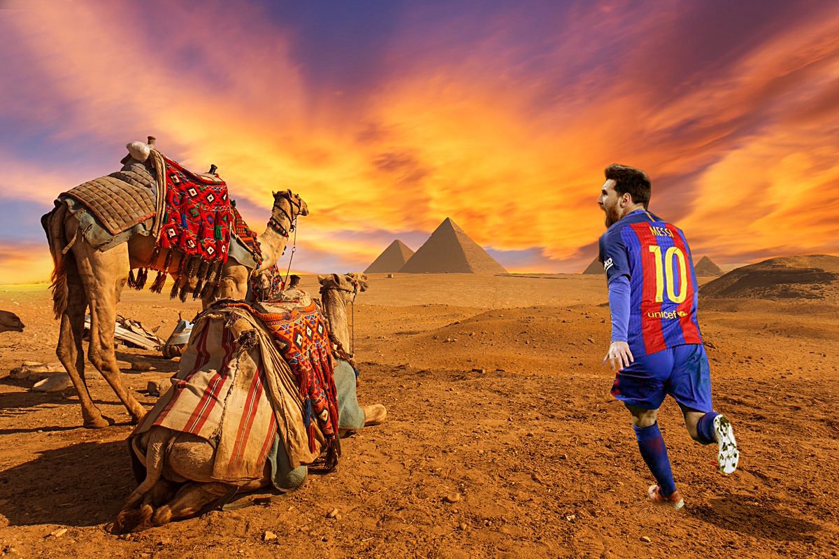 hamadafathy2's tweet photo. Egypt_Welcomes_Messi https://t.co/GOE0uTANCV