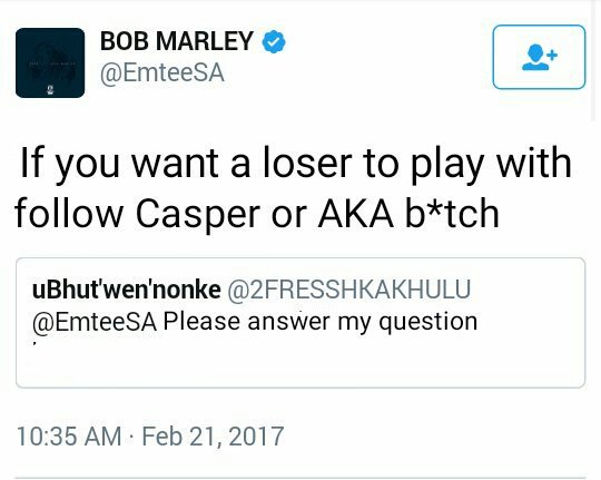 LsquaredCN's tweet photo. @CassperNyovest 
@akaworldwide https://t.co/lOr2e6frh4