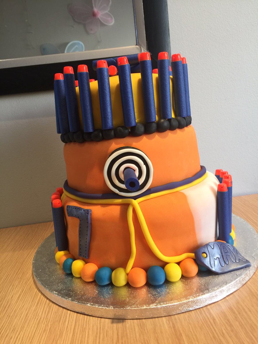 SarararaCoffee's tweet photo. Love our nerf cake with did for max, he loved it. Message us today! #cakefactor #local #cake
@bathindiechat @InBath @BathCoUK @bathmums https://t.co/3iNL0qVPna