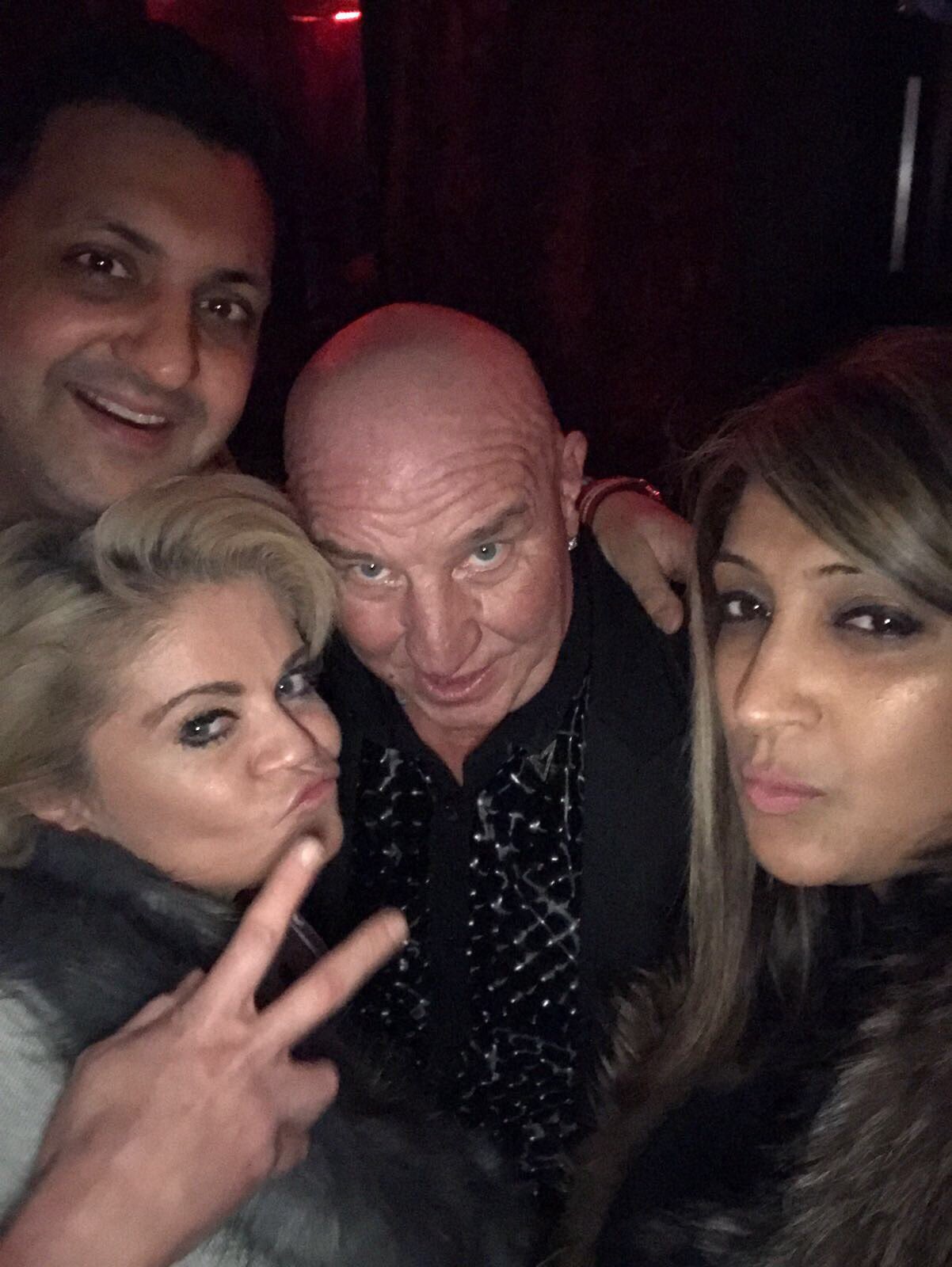 Happy Birthday Dave Courtney what a great night   