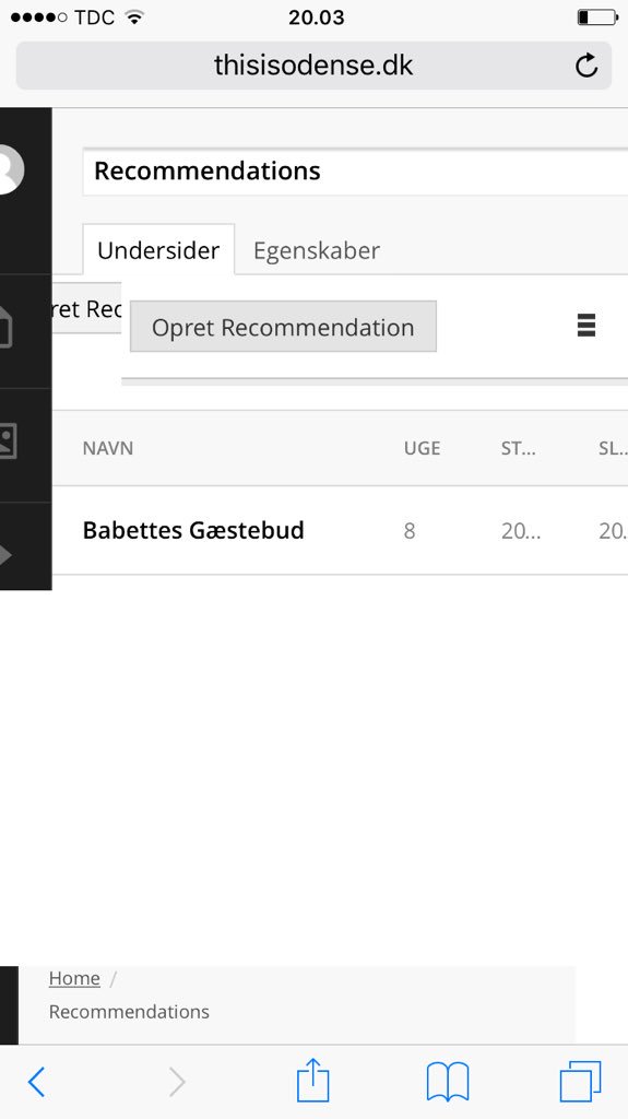 ThisIsOdense's tweet photo. @umbraco Looking forward to the changes😊. Don't forget to look at the mobile responsive design of backoffice. Important for on-the-fly-edits https://t.co/dfWsmM2hEy