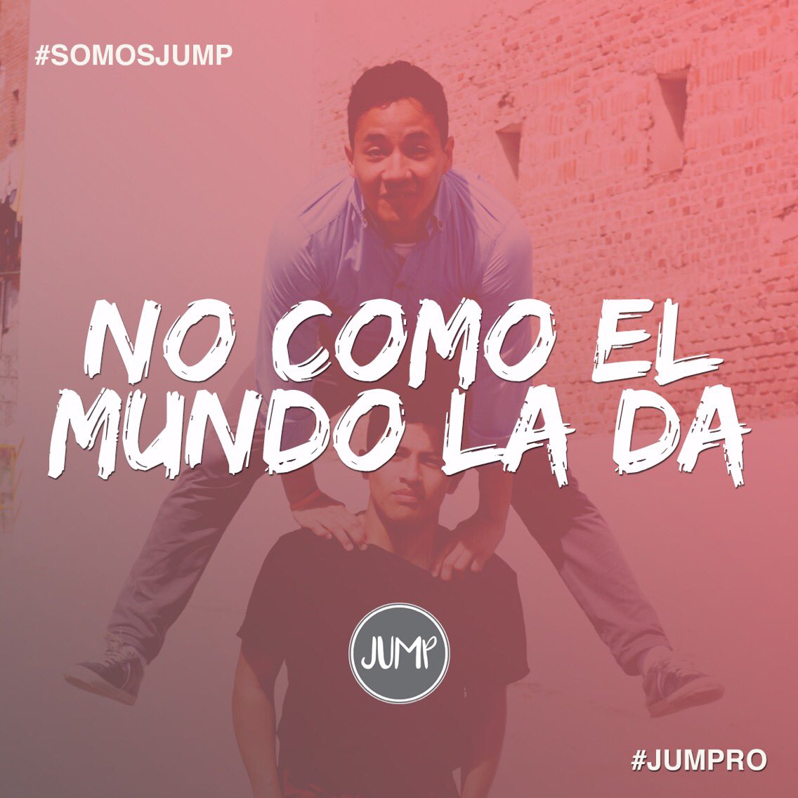 JumpNuevaVida's tweet photo. “Os dejo la paz. Mi paz os doy, pero no como la dan los que son del mundo. No os angustiéis ni tengáis miedo."
JUAN 14:27
#JumPro https://t.co/aSRUBiBK5o