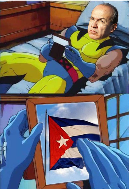 angel_website's tweet photo. Como cuando ni en Cuba quieren a @FelipeCalderon y no lo dejan entrar https://t.co/XeAYfdWiuD