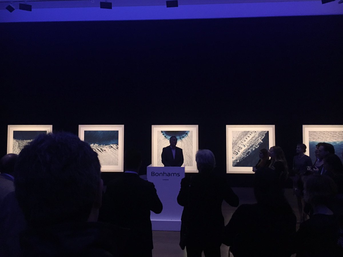 thaw2017's tweet photo. The #thaw2017 private view is well under way and the speeches have begun! Great to hear from Alun Hubbard of @AberUni @AU_CfG https://t.co/v2HB7zW7Ma