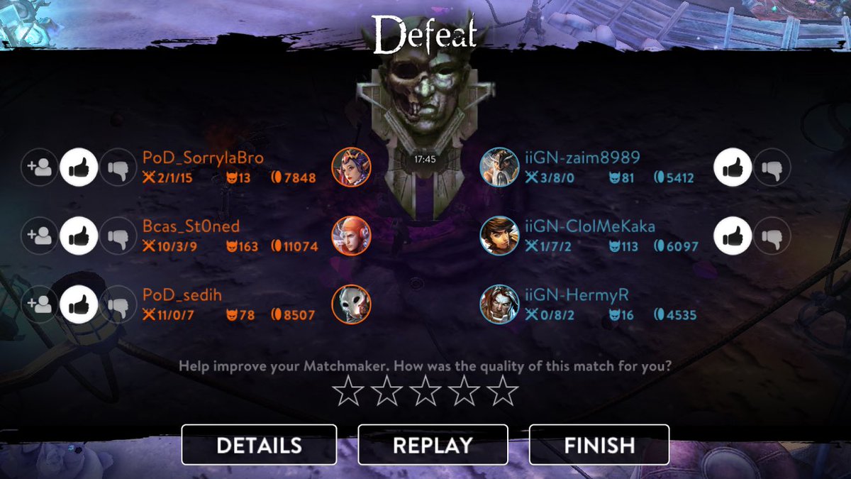 TeamIgnoranceVG's tweet photo. Hard fought and not a good day for us. Lesson learned and We will come back stronger. #IIGN #Ignorance https://t.co/6afrcZLVju
