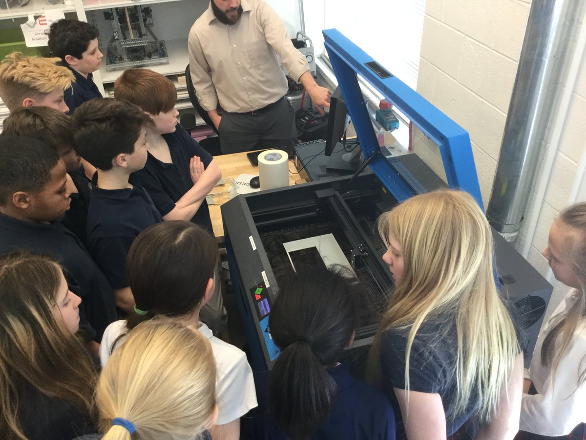 GA1759's tweet photo. The fifth grade is in the Beard Center for Innovation today making Chinese chops with the laser printer. #ChinaUnit #StudentEngagement https://t.co/GoWTReKVeh