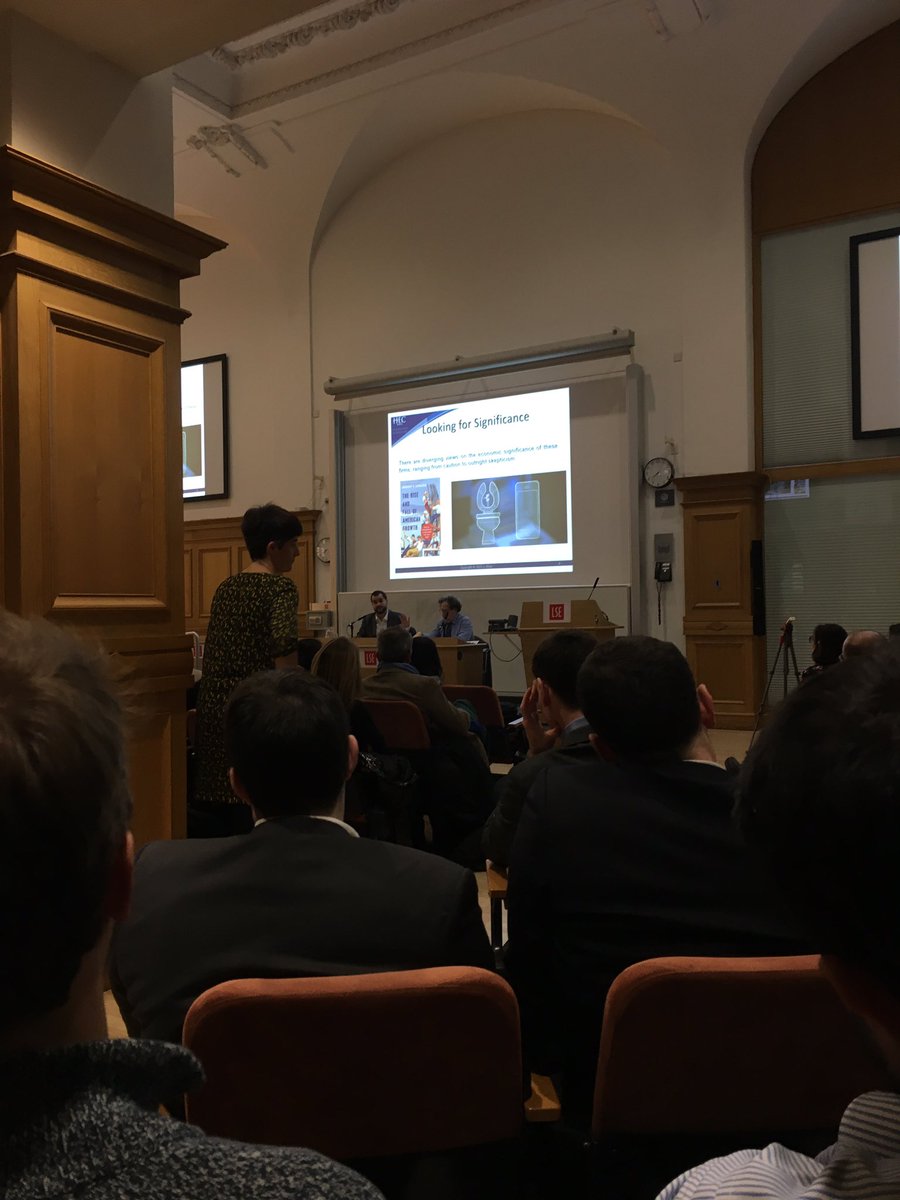 LSEManagement's tweet photo. Technology changes at a rate which is faster than we are able to accept it - Prof Ghez #TechGiantsTakeControl https://t.co/HDApfqnfVL