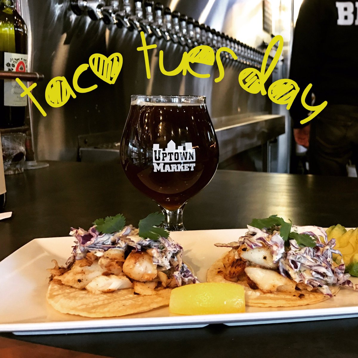 T A C O S  #tacotuesday #beerforlunch #tacolife #terrifictuesday #craftbeer